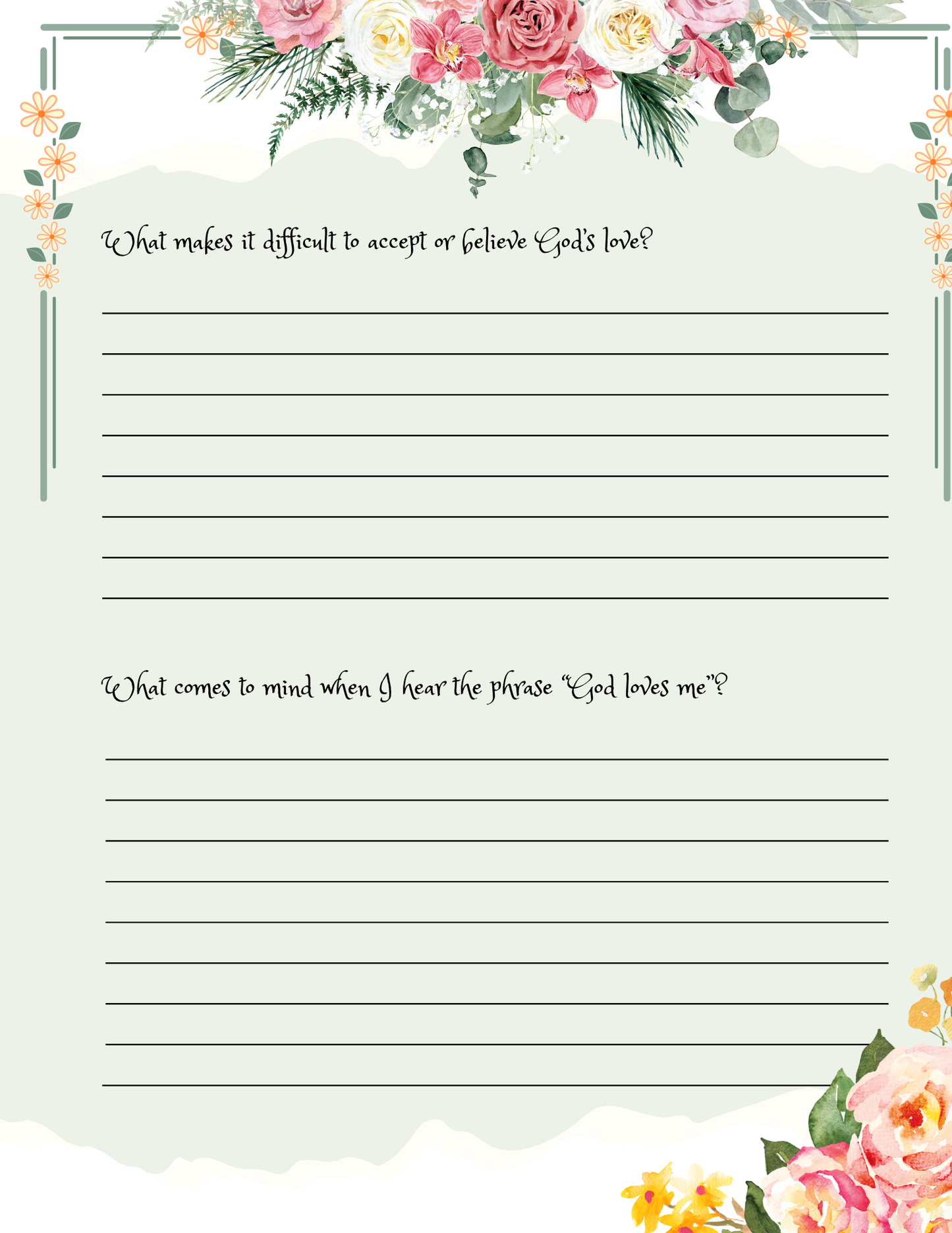 A Journey to Knowing God – Guided Bible Study Journal