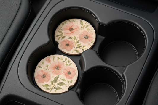 Friends Neoprene Car Coaster Double Pack