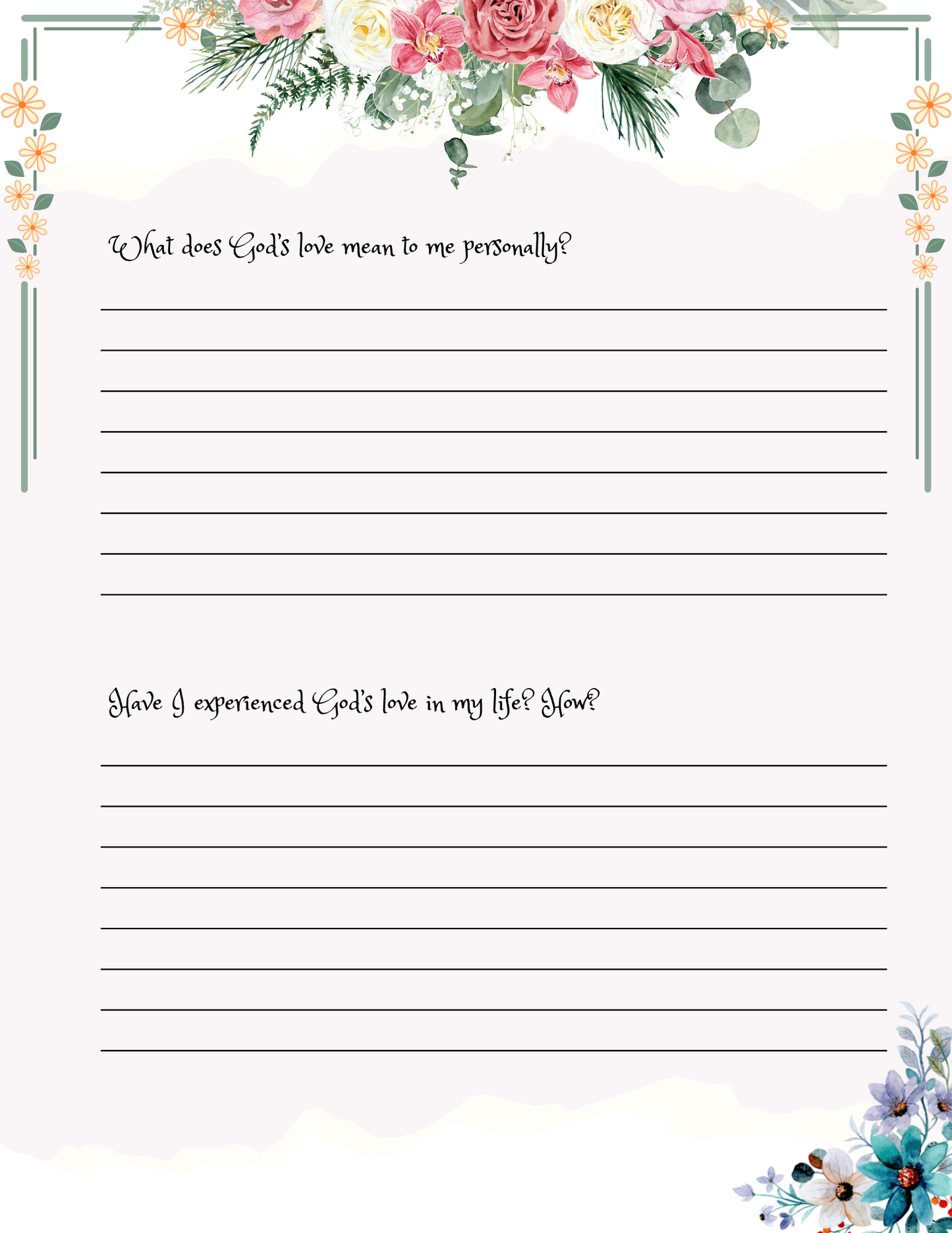 A Journey to Knowing God – Guided Bible Study Journal